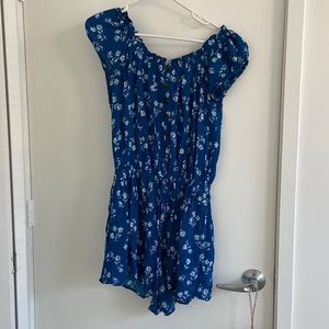Blue romper